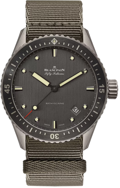 Blancpain Fifty Fathoms Bathyscaphe 5000-1210-NAGA