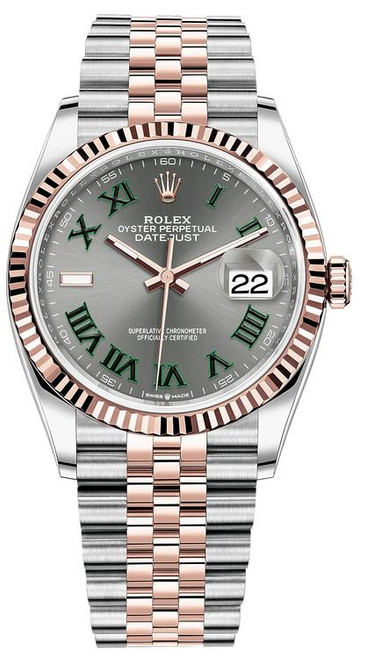 Rolex Datejust 36mm Two Tone 126231 Wimbledon Rolex Datejust 36mm Two Tone 126231 Wimbledon