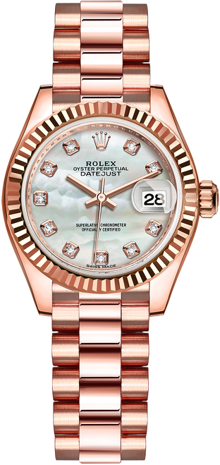 Rolex President Womens 28 279175MOPD