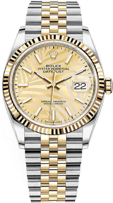 Rolex Datejust 36mm Two Tone 126233CPXFJ