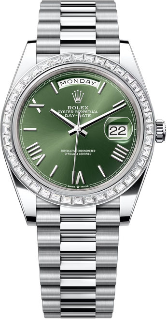 Rolex Platinum President Day Date 40 228396GR