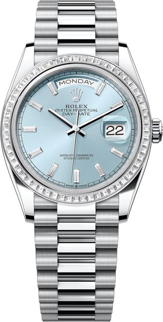 Rolex Platinum Day-Date President  36 128396TBR