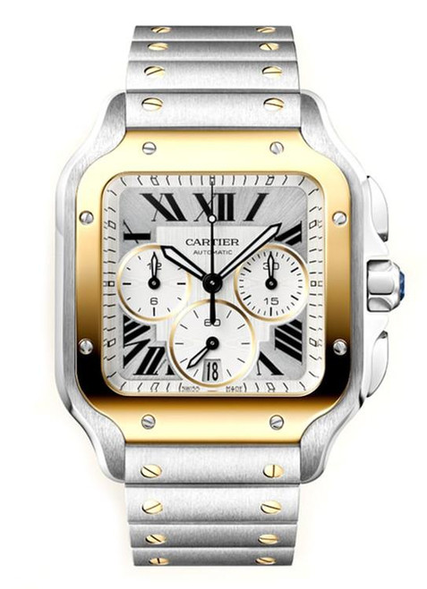 Cartier Santos Chronograph Large  W2SA0035