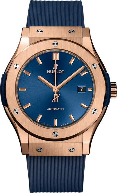 Hublot Classic Fusion King Gold Blue 542.OX.7180.RX Hublot Classic Fusion King Gold Blue 542.OX.7180.RX