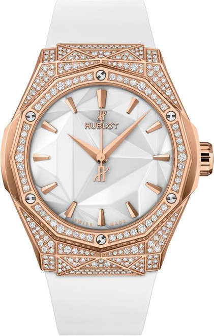 Hublot Classic Fusion Orlinski King Gold White Pavé 550.OS.2200.RW.1604.ORL20 Hublot Classic Fusion Orlinski King Gold White Pavé 550.OS.2200.RW.1604.ORL20