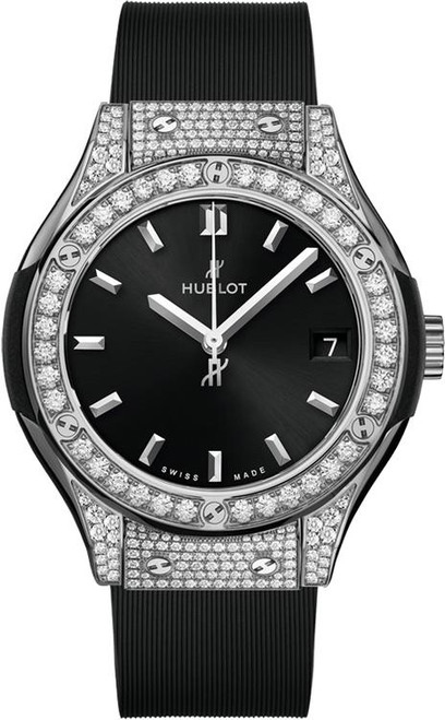 Hublot Classic Fusion Titanium Pavé 581.NX.1470.RX.1704 Hublot Classic Fusion Titanium Pavé 581.NX.1470.RX.1704