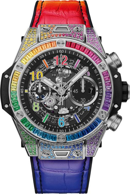 Hublot Big Bang Unico Titanium Rainbow 421.NX.1117.LR.0999 44mm Hublot Big Bang Unico Titanium Rainbow 421.NX.1117.LR.0999 44mm