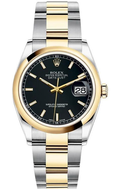 Preowned Men's Rolex Datejust Two-Tone | Luxury of Watches