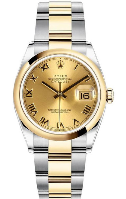Preowned Men's Rolex Datejust Two-Tone | Luxury of Watches