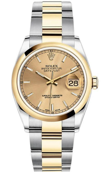 Preowned Men's Rolex Datejust Two-Tone | Luxury of Watches