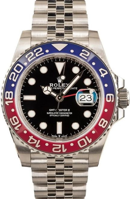 Rolex Pre-Owned GMT-Master II 126710BLRO Pepsi Oyster