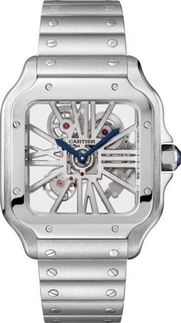 Cartier Santos Skeleton Large WHSA0015