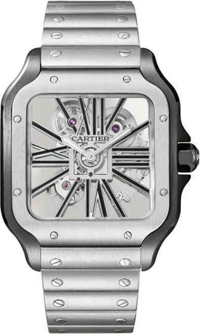 Cartier Santos Skeleton Large WHSA0027