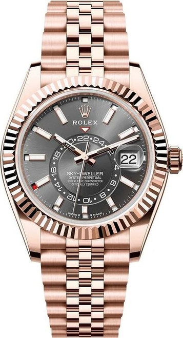Rolex Rose Gold Sky Dweller Rolex 336935 White