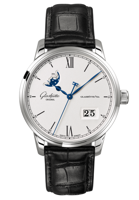 Glashutte Senator Excellence Panorama Date Moon Phase 1-36-04-01-02-61