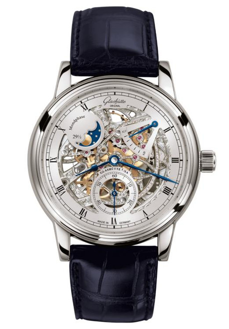 Glashutte Senator Moon Phase Skeletonised Edition 1-49-13-15-04-01 Glashutte Senator Moon Phase Skeletonised Edition 1-49-13-15-04-01