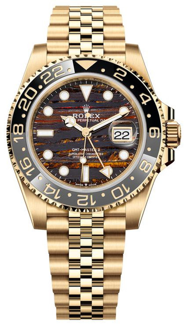 Rolex GMT-Master II Yellow Gold 126718GRNR Tiger Iron Rolex GMT-Master II Yellow Gold 126718GRNR Tiger Iron