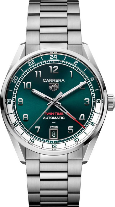 Tag Heuer Carrera Date Twin Time WDA2114.BA0043