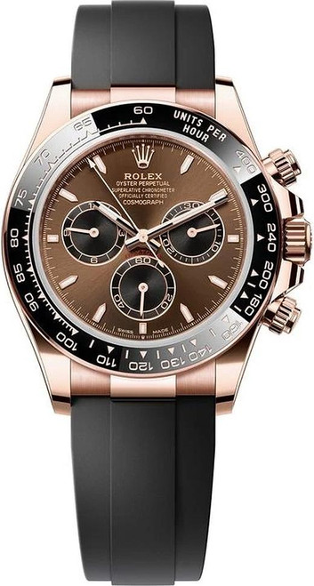 Rolex Everose Rubber Daytona 126515ln-0010 Chocolate