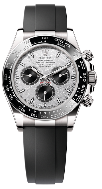 Rolex Rubber White Gold Daytona 126519ln-0007 Meteorite Rolex Rubber White Gold Daytona 126519ln-0007 Meteorite
