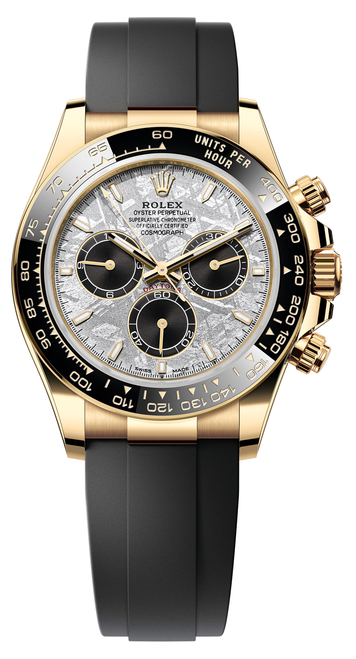 Rolex Rubber Yellow Gold Ceramic Daytona 126518ln-0016 Meteorite Rolex Rubber Yellow Gold Ceramic Daytona 126518ln-0016 Meteorite