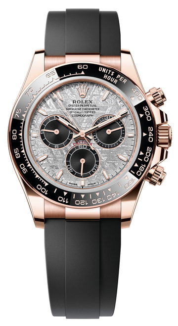 Rolex Everose Rubber Daytona 126515ln-0008 Meteorite Rolex Everose Rubber Daytona 126515ln-0008 Meteorite