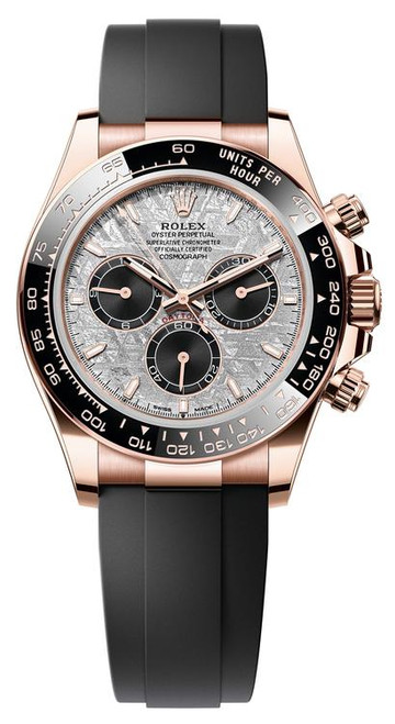 Rolex Everose Rubber Daytona 126515ln-0008 Meteorite Rolex Everose Rubber Daytona 126515ln-0008 Meteorite