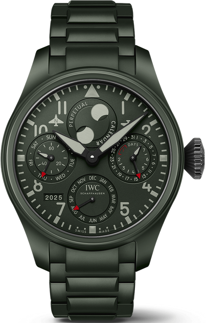 IWC Big Pilots Watch Perpetual Calendar TOP GUN Woodland IW503101 IWC Big Pilots Watch Perpetual Calendar TOP GUN Woodland IW503101