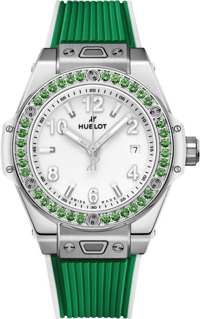 Hublot Big Bang One Click Joyful Steel Apple Green 485.SG.2210.RX.1222 Hublot Big Bang One Click Joyful Steel Apple Green 485.SG.2210.RX.1222