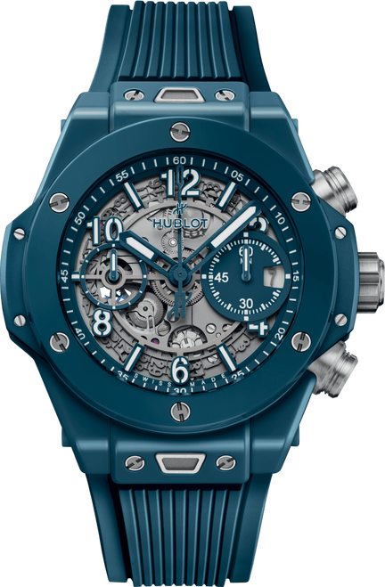 Hublot Unico Petrol Blue Ceramic 441.ES.5121.RX Hublot Unico Petrol Blue Ceramic 441.ES.5121.RX