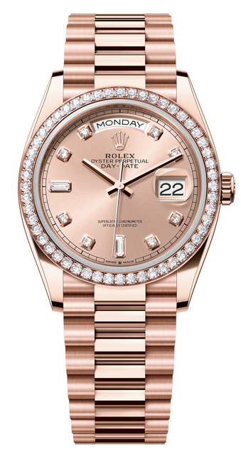 Rolex Day-Date President 36mm Rose Gold 128345RBR