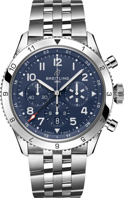 Breitling Classic AVI Super AVI B04 Chronograph GMT 46 AB04451A1C1A1