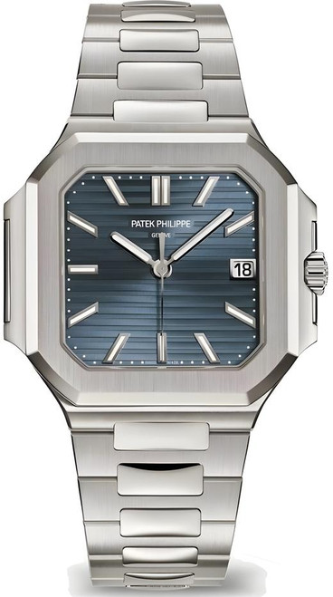 Patek Philippe White Gold Blue Cubitus 7128/1G-001