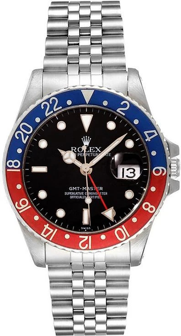 Rolex GMT-Master Blue/Red 16750 Pepsi Jubilee