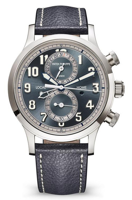 Patek Philippe Calatrava Pilot Travel Time Chronograph 5924G-001