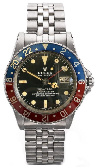 Rolex GMT-Master 1675 Pepsi Jubilee Tiffany & Co