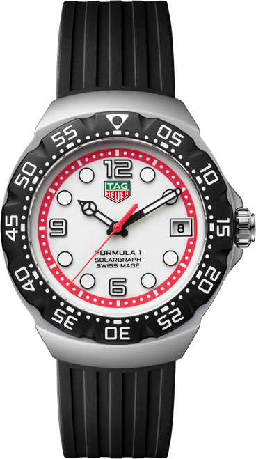 Tag Heuer Formula 1 Solargraph White Dial WBY111A.FT8106