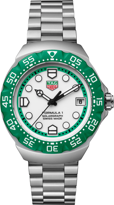 Tag Heuer Formula 1 Solargraph Green Dial WBY1113.BA0042