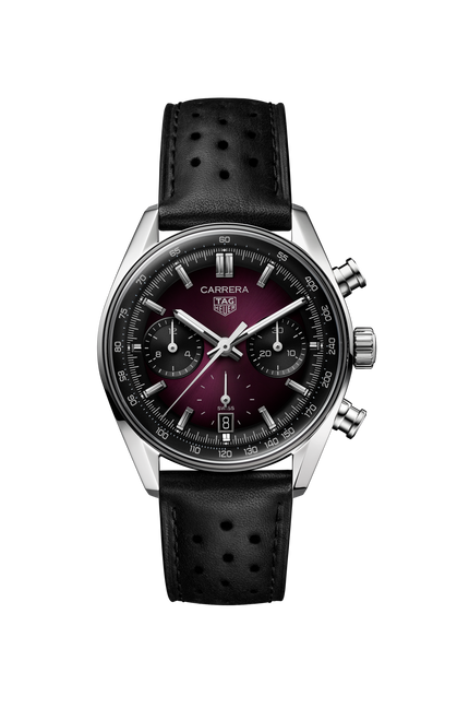 Tag Heuer Carrera Glassbox Purple Dial CBS2219.FC6607