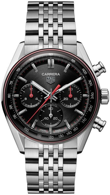 Tag Heuer Carrera Glassbox Chronograph Black CBS2114.BA0053