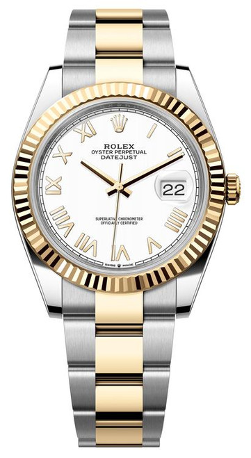 Rolex Datejust 41mm Yellow Gold and Steel 126333-0025