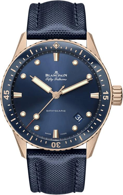 Blancpain Fifty Fathoms Bathyscaphe 5000-36S40-O52B