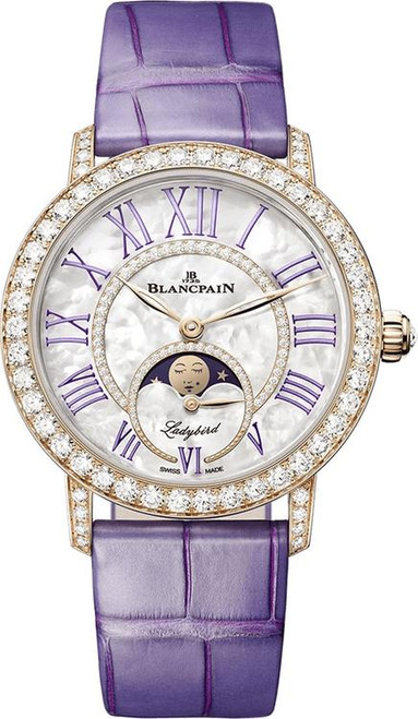Blancpain Ladybird Colors Phases de Lune 3662E-2954-55B