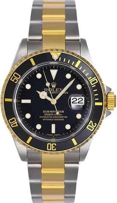 Rolex 16613 Submariner Black Pre-Owned