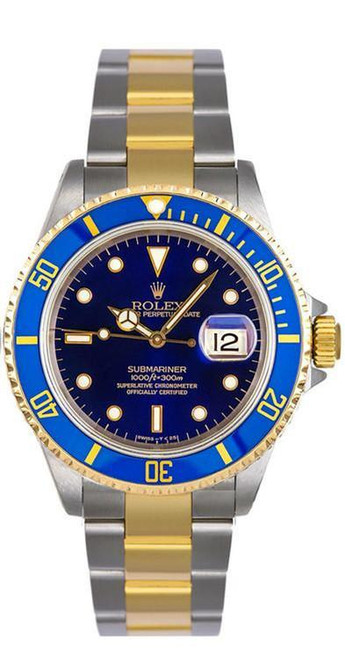 Rolex 16613 Submariner Blue Pre-Owned