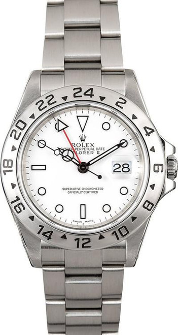 Rolex  Explorer II 16570 White