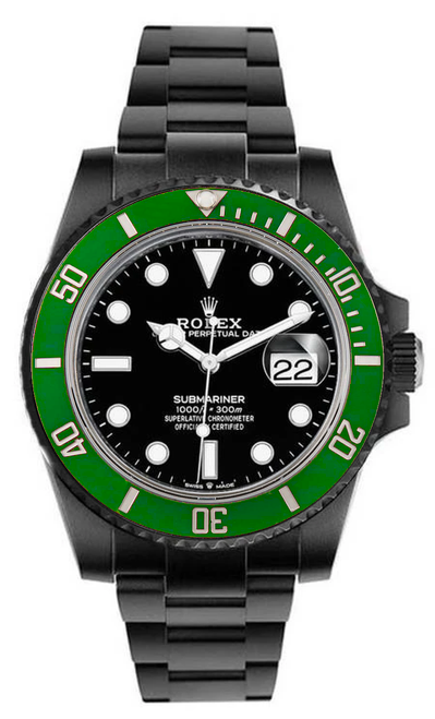 Rolex Submariner 126610LV DLC-PVD 41mm