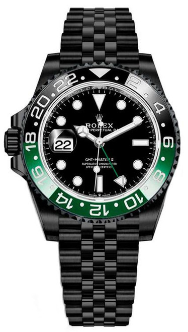 Rolex GMT-Master II 126720VTNR Green Bezel Sprite Jubilee DLC-PVD