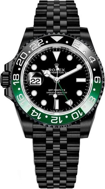 Rolex GMT-Master II 126720VTNR Green Bezel Sprite Jubilee DLC-PVD