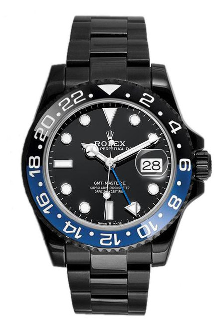 Rolex New GMT-Master II Batman 126710BLNR Blue/Black